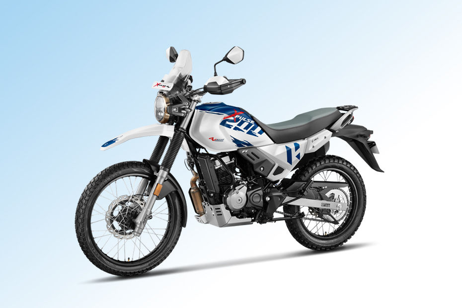 Hero XPulse 200 4V Met Nexus Blue White colour