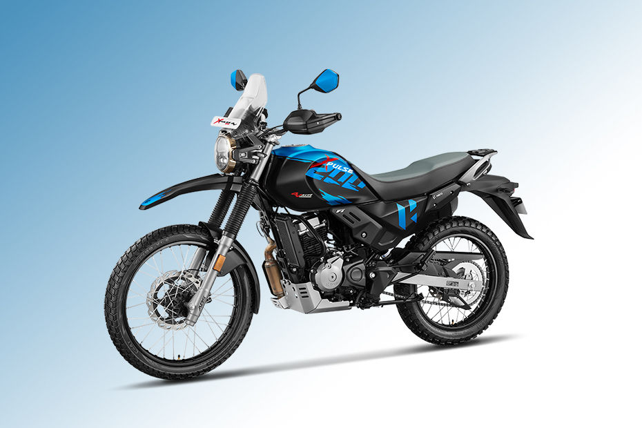 Hero XPulse 200 4V Techno Blu Met Blk colour