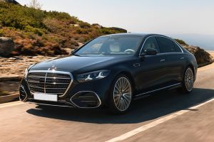 Driving: Front Left Quarter View Image of S Class Facelift