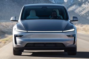 Driving: Front View Image of Model Y