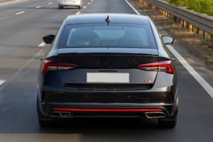Driving: Rear View Image of Octavia RS