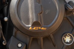 Engine Badge of 390 Adventure X