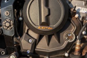 Engine Badge of 390 Duke