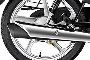Exhaust (End Can) of HF Deluxe