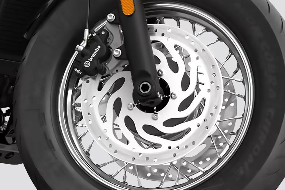 Front Brake of Bonneville Speedmaster