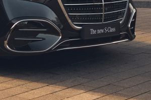 Front Bumper Image of S Class Facelift
