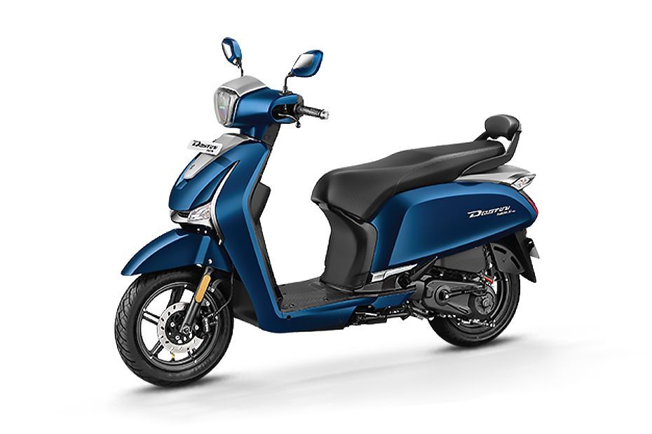 Front Left Quarter View View of Destini 125