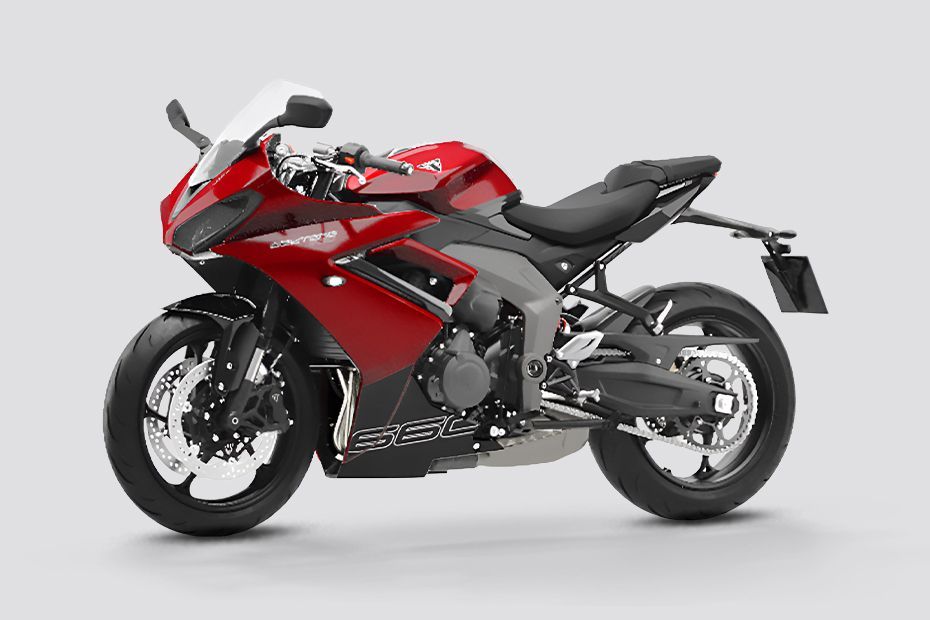 Front Left Quarter View View of Daytona 660