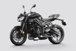 Front Left Quarter View View of Street Triple 765