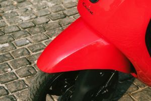 Front Mudguard & Suspension of Chetak C2501