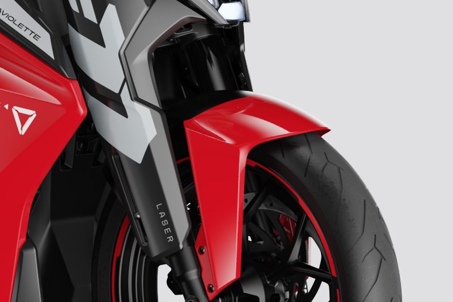 Front Mudguard & Suspension of F77