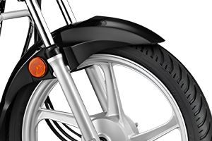 Front Mudguard & Suspension of HF Deluxe
