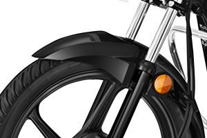 Front Mudguard & Suspension of HF Deluxe Pro
