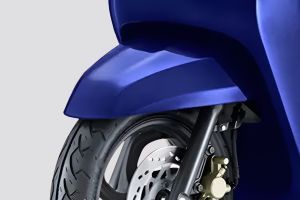 Front Mudguard & Suspension of iQube S