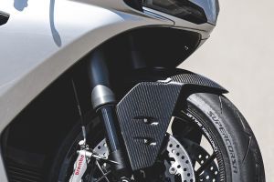 Front Mudguard & Suspension of Manx R