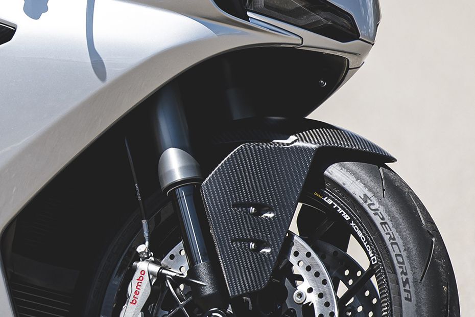 Front Mudguard & Suspension of Manx R