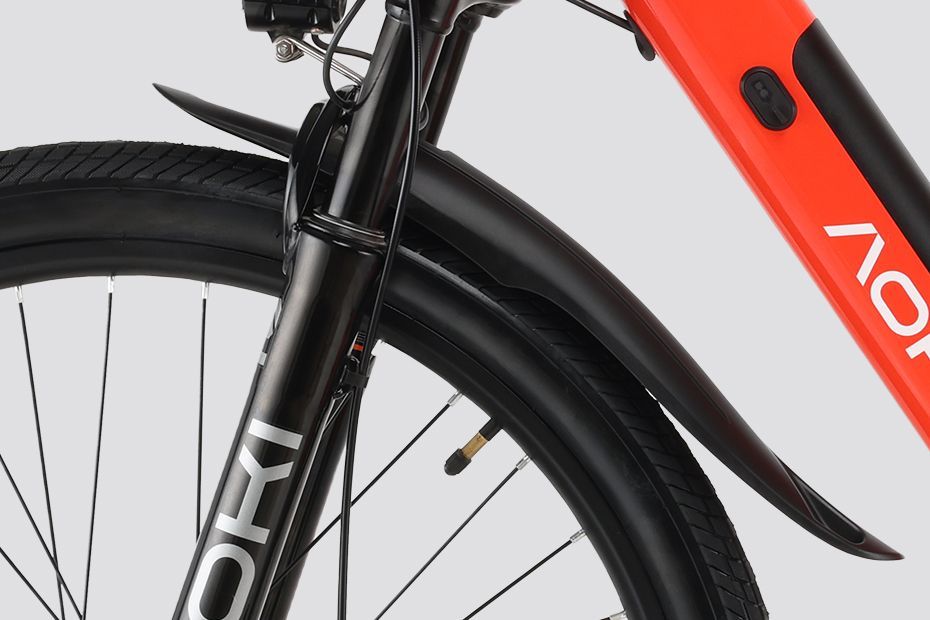 Front Mudguard & Suspension of Sherpa M1