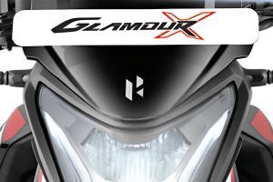Front Number Plate of Glamour X 125