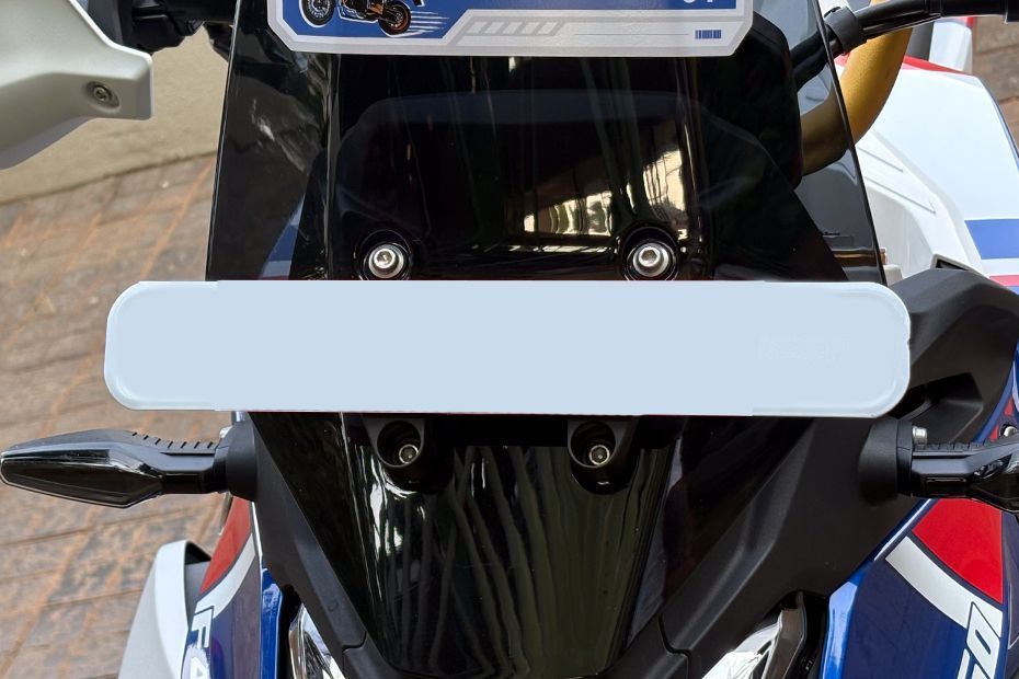Front Number Plate of F 450 GS