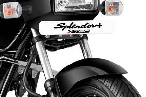 Front Number Plate of Splendor Plus XTEC