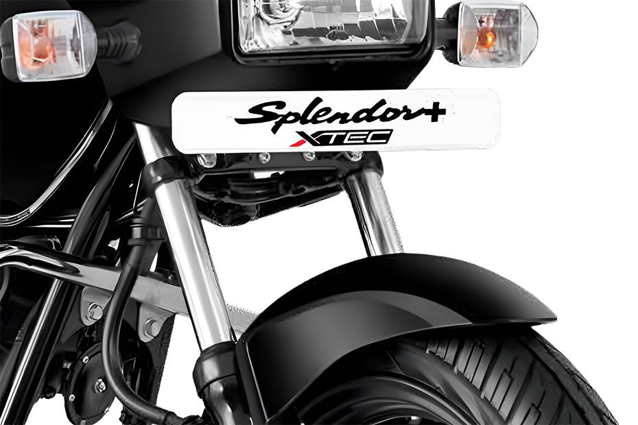 Front Number Plate of Splendor Plus XTEC