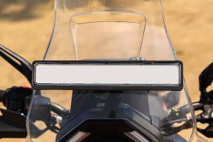Front Number Plate of 390 Adventure X