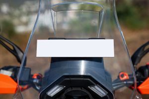 Front Number Plate of 390 Adventure
