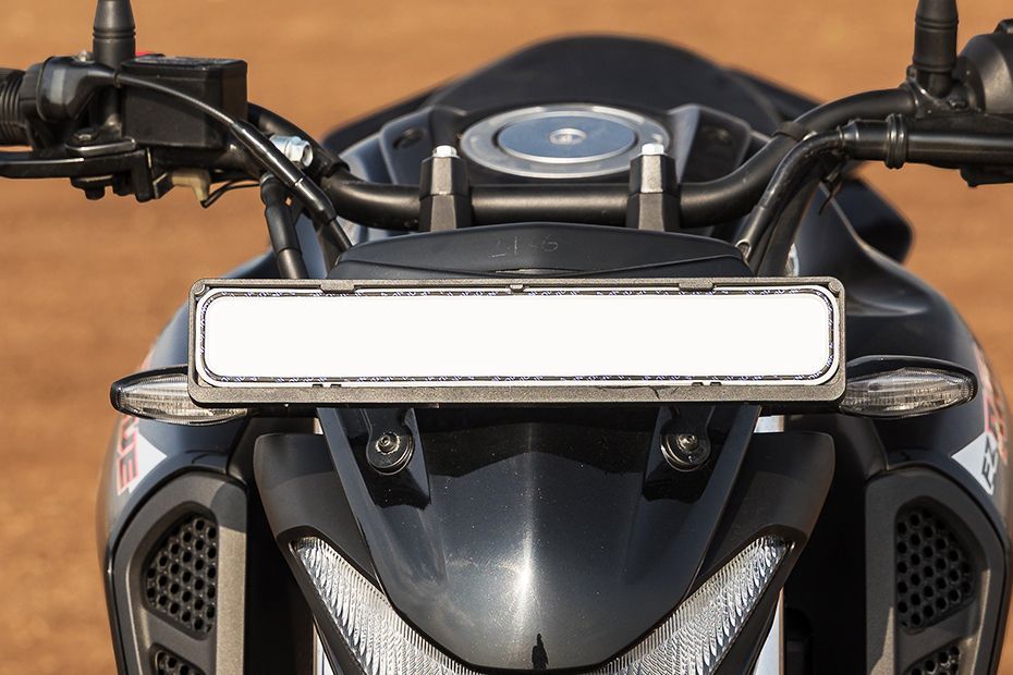 Front Number Plate of FZ-RAVE