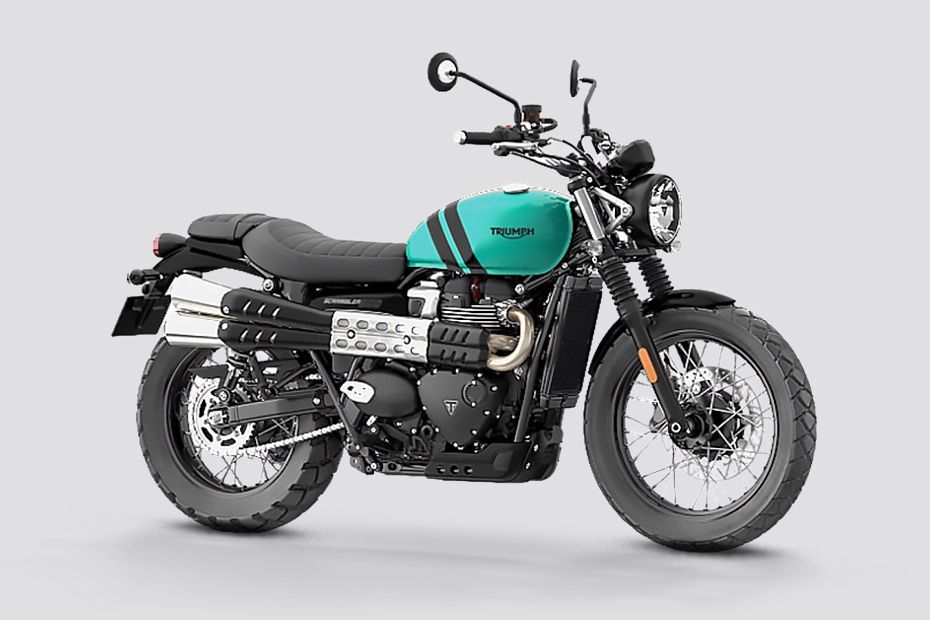 Front Right Quarter View of Scrambler 900