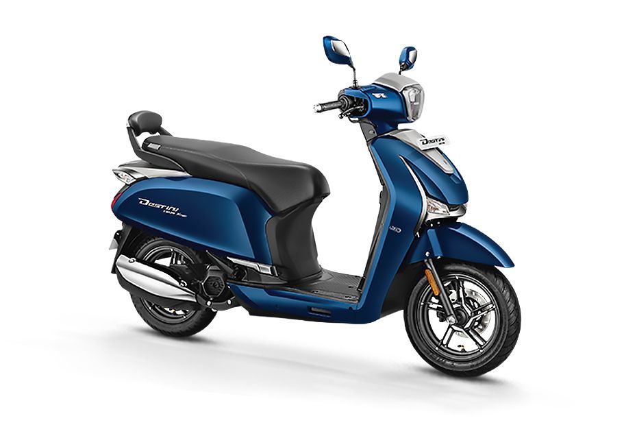 Front Right Quarter View of Destini 125