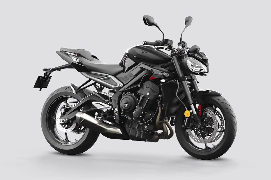 Front Right Quarter View of Street Triple 765