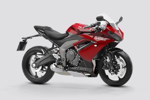 Front Right Quarter View of Daytona 660