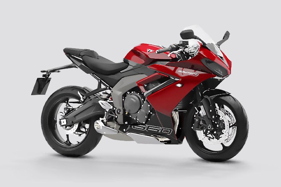 Front Right Quarter View of Daytona 660