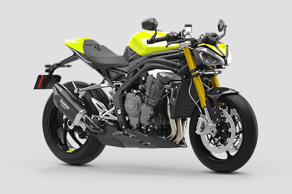 Front Right Quarter View of Speed Triple 1200