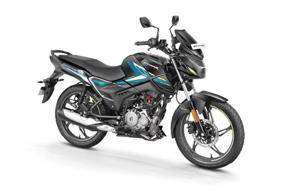 Front Right Quarter View of Glamour X 125