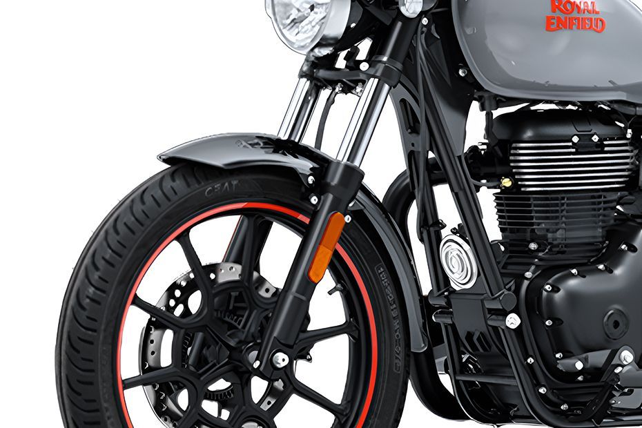 Front Suspension of Meteor 350