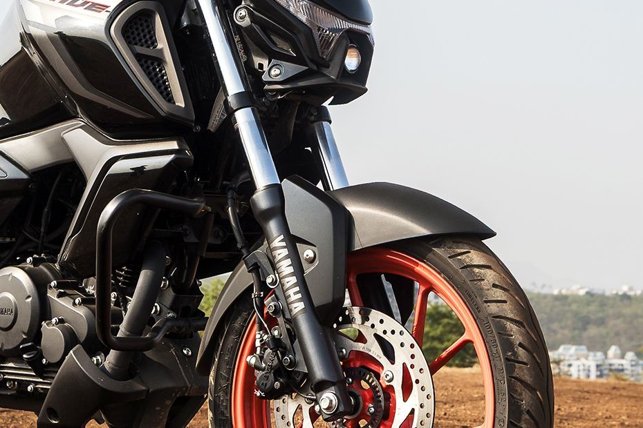 Front Suspension of FZ-RAVE