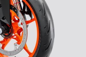 Front Tyre of 390 Duke R