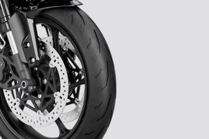 Front Tyre of Daytona 660