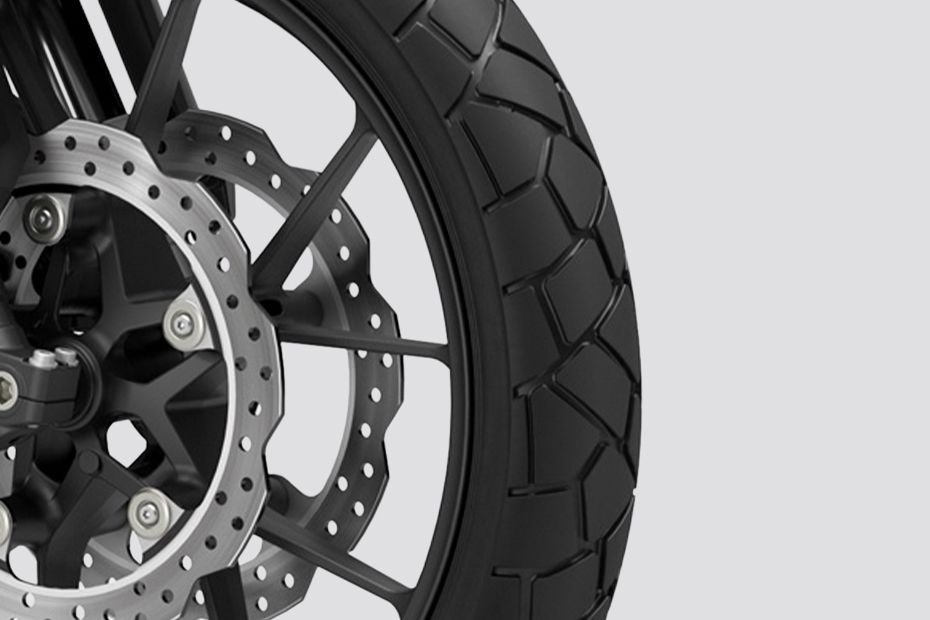 Front Tyre of NX500