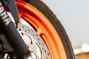 Front Tyre of FZ-RAVE