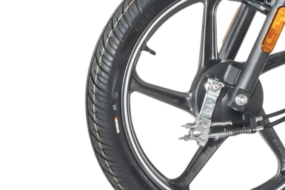 Front Tyre of Passion Plus