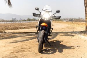 Front View of 390 Adventure X