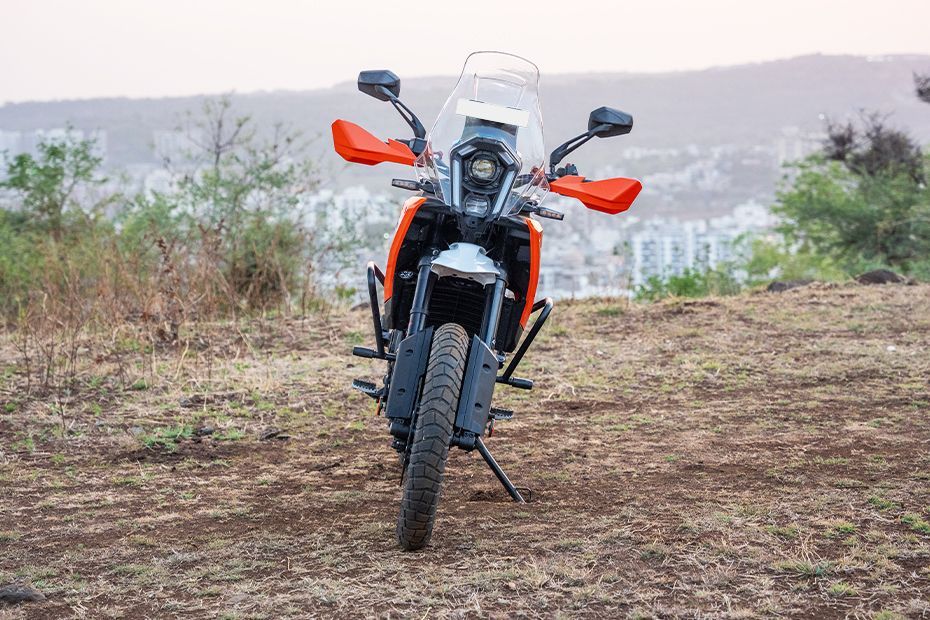 Front View of 390 Adventure