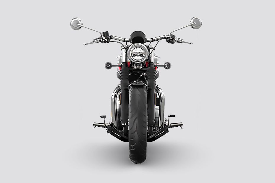 Front View of Bonneville Speedmaster