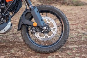 Front Wheel of 390 Adventure