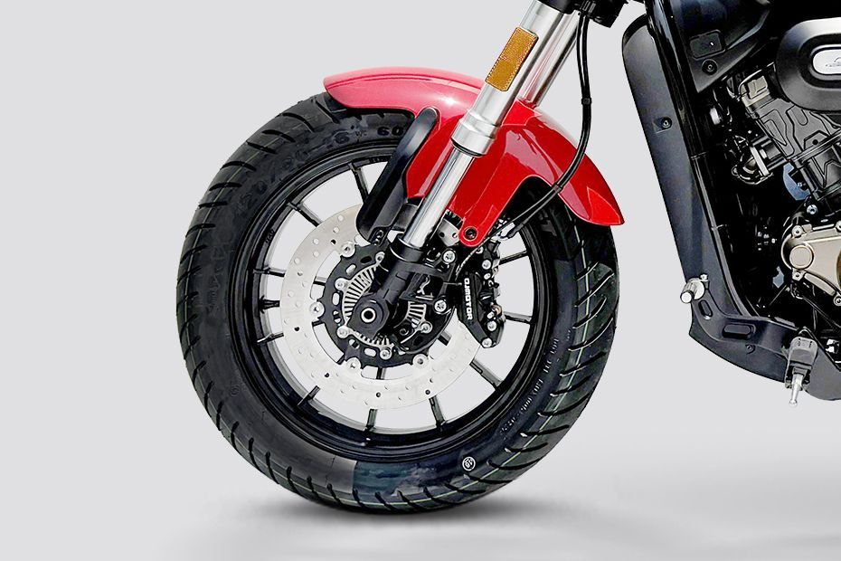 Front Wheel of SRV 300