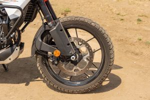 Front Wheel of 390 Adventure X
