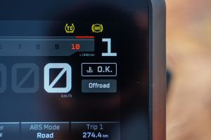 Gear Shift Indicator of 390 Adventure
