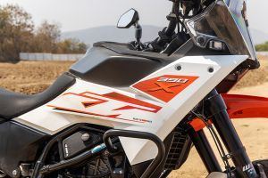 Graphics of 390 Adventure X